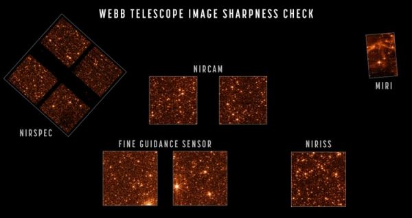 Космический телескоп «Джеймс Уэбб» полностью сфокусирован, но начало научной работы придётся подождать до июля 