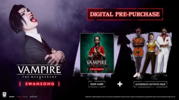 "Ночь пришла": Авторы Vampire: The Masquerade – Swansong объявили о старте цифровых предзаказов — новый трейлер
